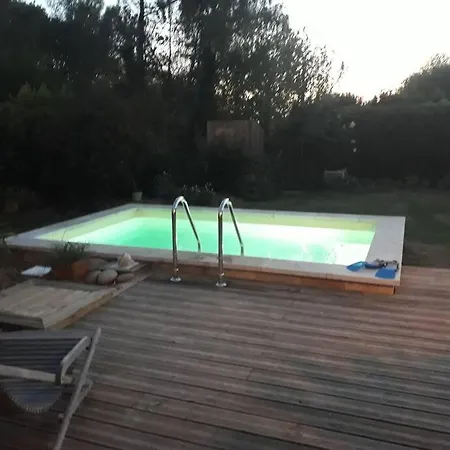 Maison En Bois Avec Piscine A 1000 M Des Plages. Villa Guidel